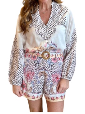 lucille top in multi