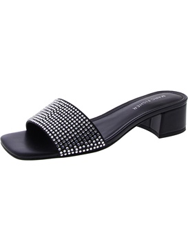 casarea 2 womens faux leather square toe block heel