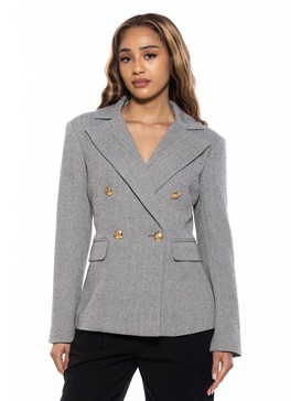 farrah tweed blazer