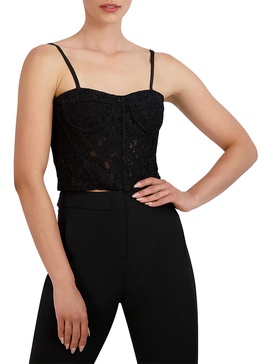 womens lace underwire cropped