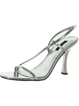 i saw 3 womens mirrored cross strap slingback sandals