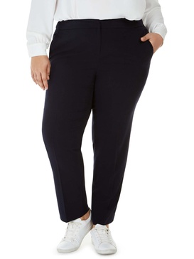 plus womens office business ankle pants