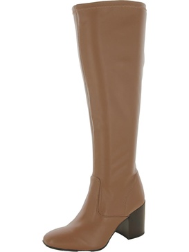 talfer womens faux leather tall knee-high boots