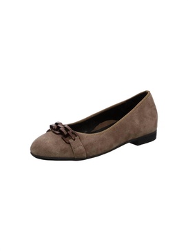 scout ballet pump w/chain sndals in sesame