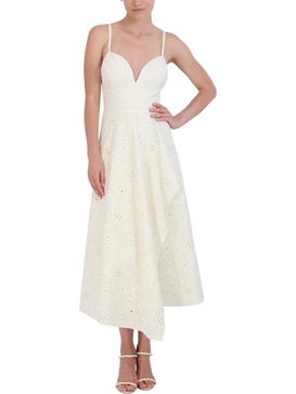 womens cotton asymmetric sundress