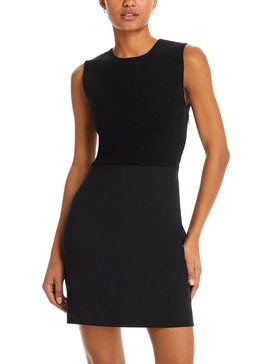tailor womens wool short mini dress