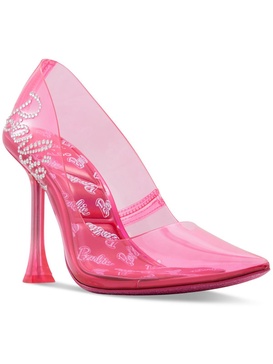 barbie stessy womens vinyl pointed toe pumps