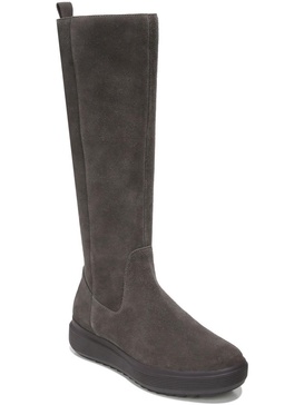 torence womens zipper wedge knee-high boots