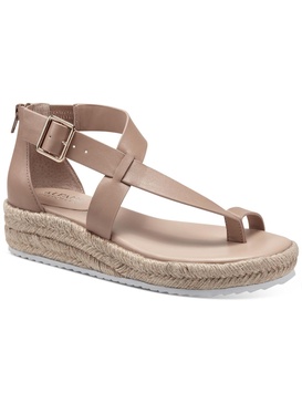 moira womens asymmetric toe loop wedge sandals