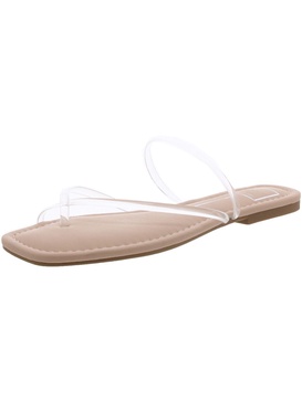 womens toe loop slip on flip-flops
