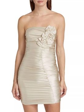 tenley dress in chalk
