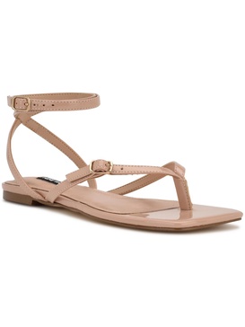 nelson3 womens square toe ankle strap gladiator sandals