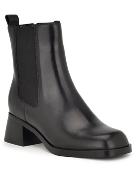 leriv womens man made block heel mid-calf boots