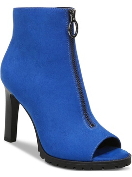 dillian front zip womens dressy pull on shooties