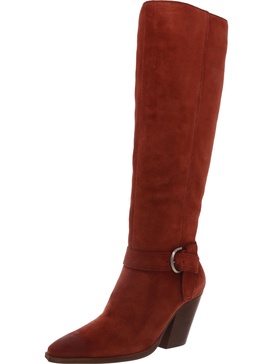 grathlyn womens suede tall knee-high boots