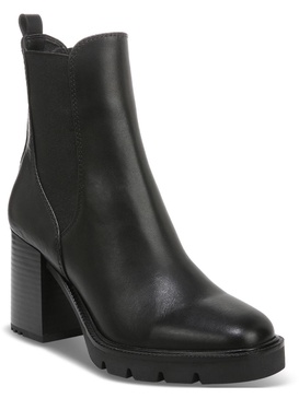 rollins womens mixed media ankle chelsea boots