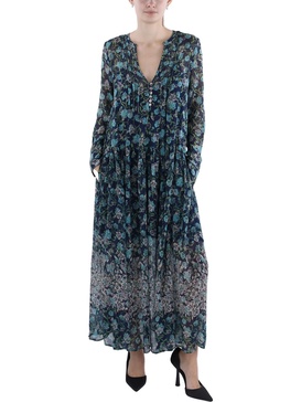 womens sheer long maxi dress