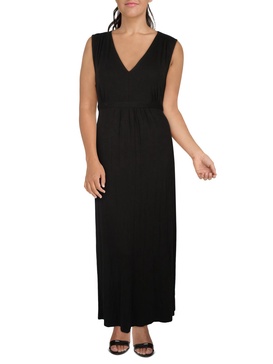 womens scoop neck long maxi dress