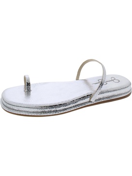 malha  womens slip on wedges slide sandals