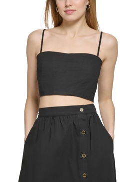 womens tank gathered halter top