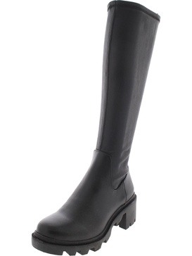 aberdeen womens zipper mid-calf boots