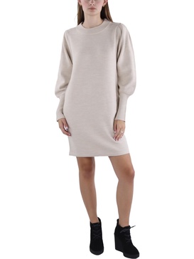 womens knit ribbed trim pullover sweater