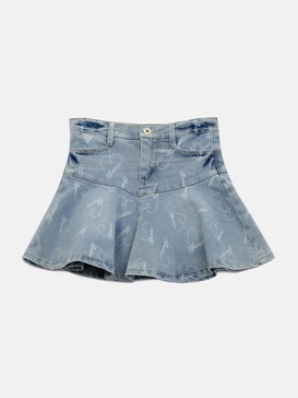quin denim skirt (7-14)