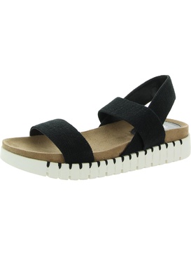 milaaf womens slip on open toe flat sandals