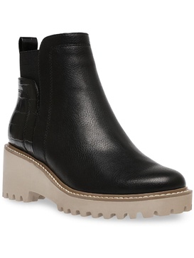 rielle womens stretch ankle ankle boots