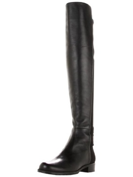 5050 womens stretch stacked heel over-the-knee boots