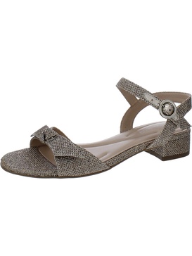womens glitter bow slingback sandals