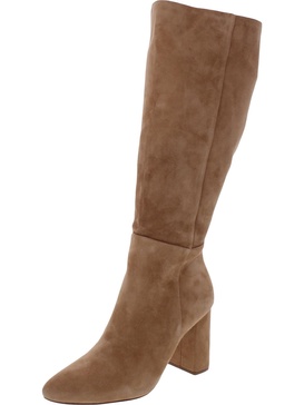 ninny womens pointed toe knee-high boots