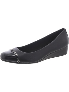 moxy womens leather slip on loafers