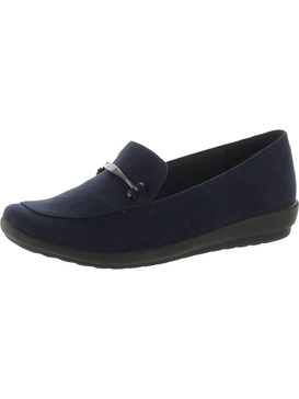 arena 2 womens faux leather slip on loafers