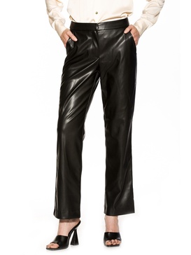 faux leather pants