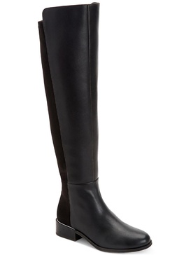 ludlowe womens laceless leather over-the-knee boots