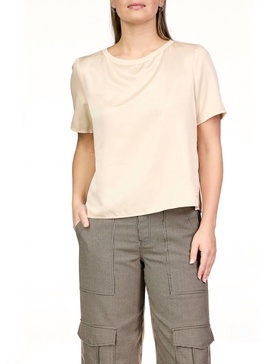 timeless top in toasted almond