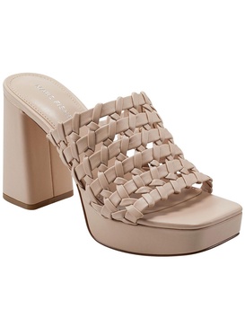 gervasi womens faux leather square toe platform sandals