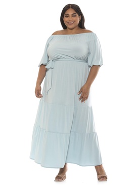 harlow maxi dress - plus size