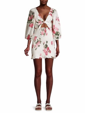 kyndra dress in paradise pink