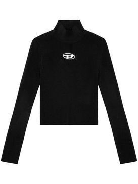Diesel M-Valari-Tn Rib-Knit Top