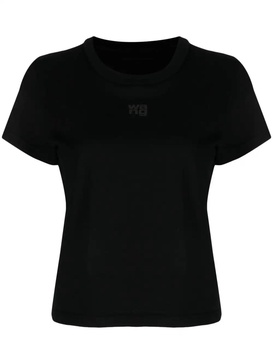 Alexander Wang T-Shirt With Embossed Logo