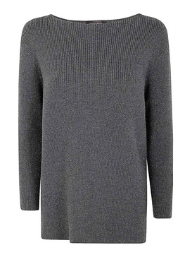 Lurex Long Sleeve Sweater