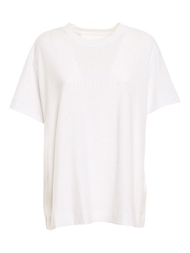 Towelling logo T-shirt