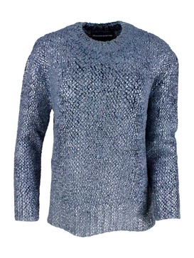 Crystals pullover in blue