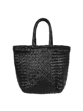 Logo bucket bag