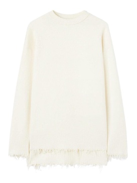 Long Sleeve Crew-Neck Sweater