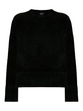 Wool Adn Cashmere Blend Crewneck Sweater