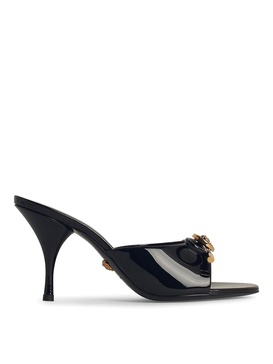Black Leather Sandals