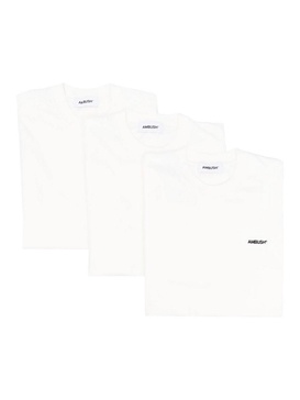 Embroidered-logo detail T-shirt